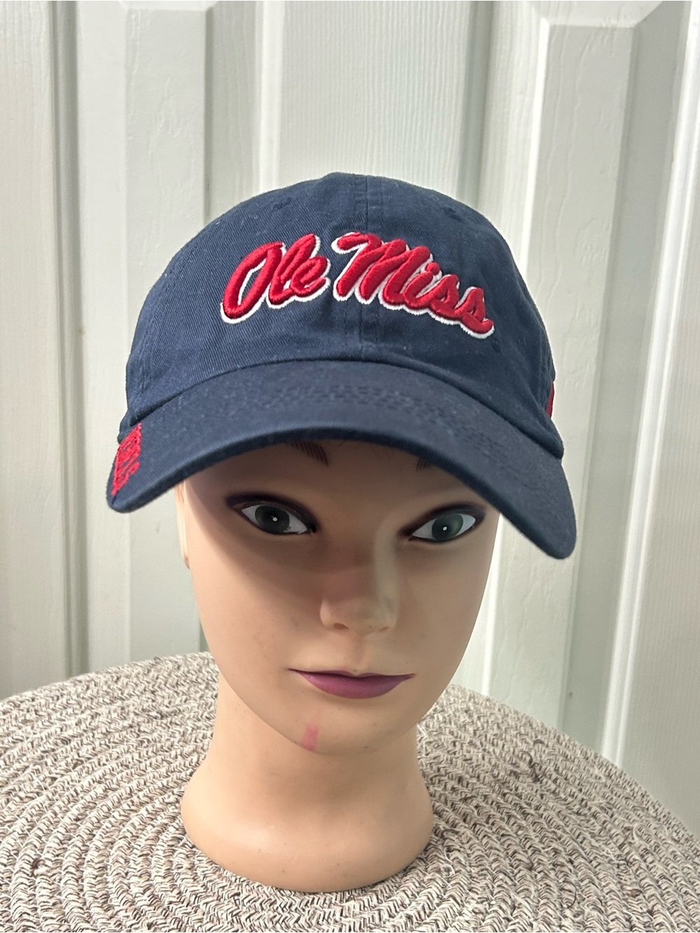 NCAA Ole Miss Rebels Russell Athletic Embroidered Adjustable Hat Cap - Picture 2 of 8